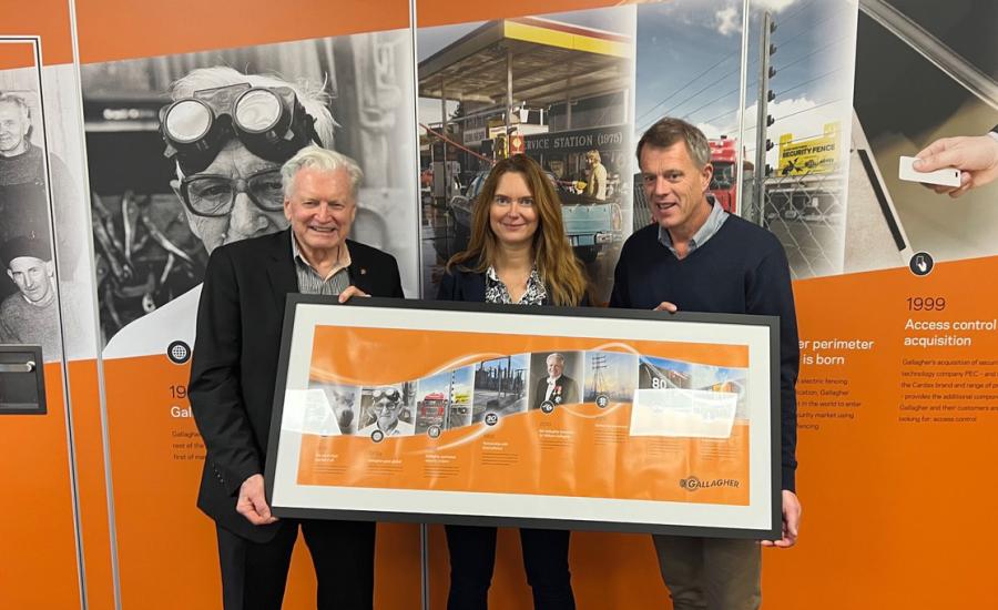Electrafence celebrates its 30-year relationship with Gallagher Security